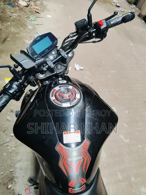 Suzuki Gixxer 2024 Black