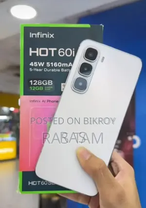 Infinix Hot 60i 128 GB White