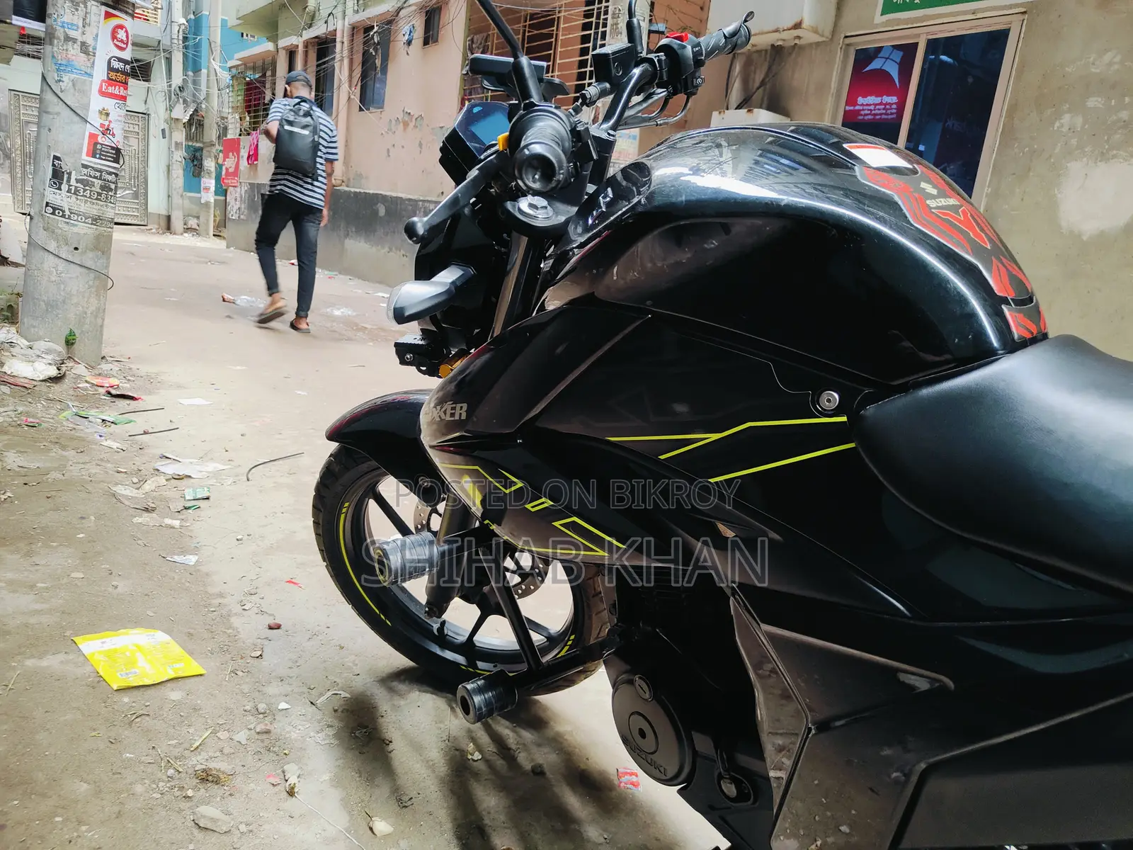 Suzuki Gixxer 2024 Black