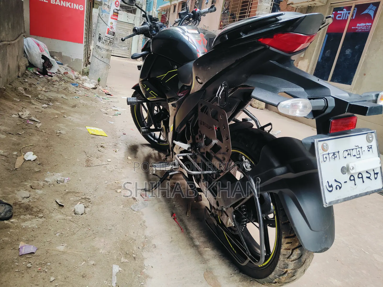 Suzuki Gixxer 2024 Black