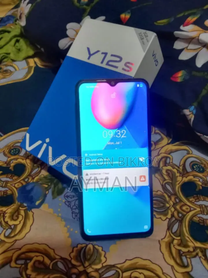 New Vivo Y12s 32 GB Blue