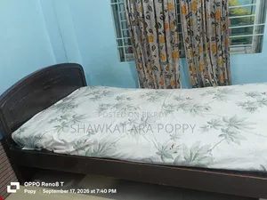 Original teak wood bed will be sold