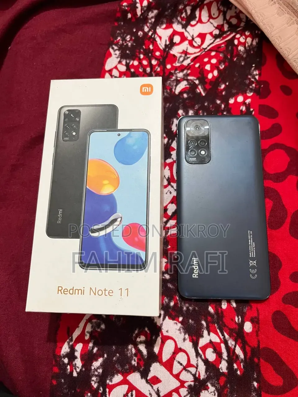 শাওমি রেডমি নোট ১১ ১২৮ জিবি রেড