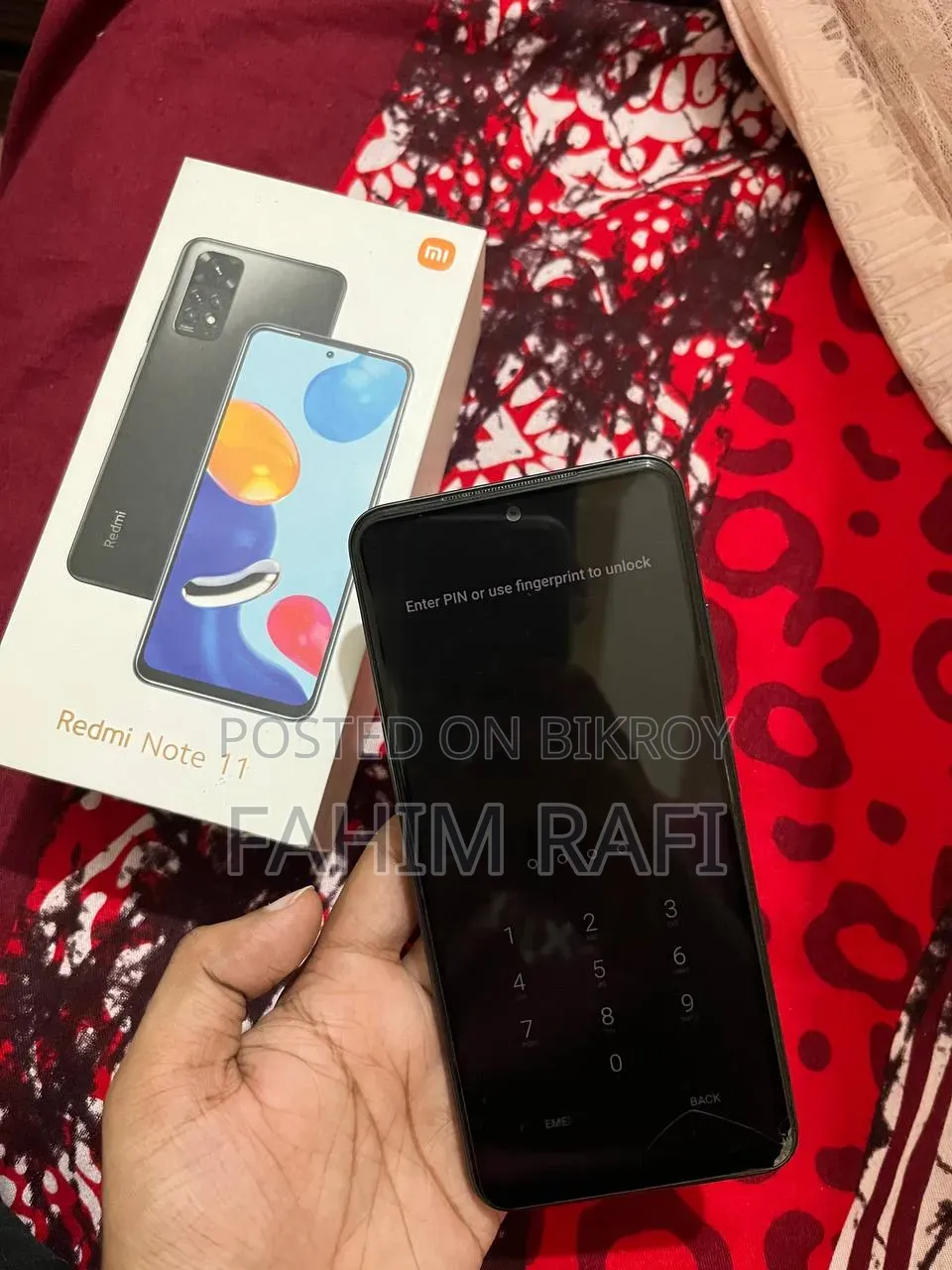 শাওমি রেডমি নোট ১১ ১২৮ জিবি রেড