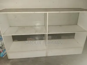 A kerosene wood rack and a counter table will be sold