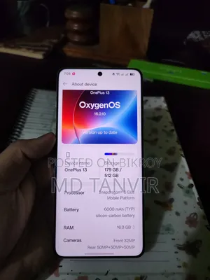 ওয়ানপ্লাস ১৩ ৫১২ জিবি নীল