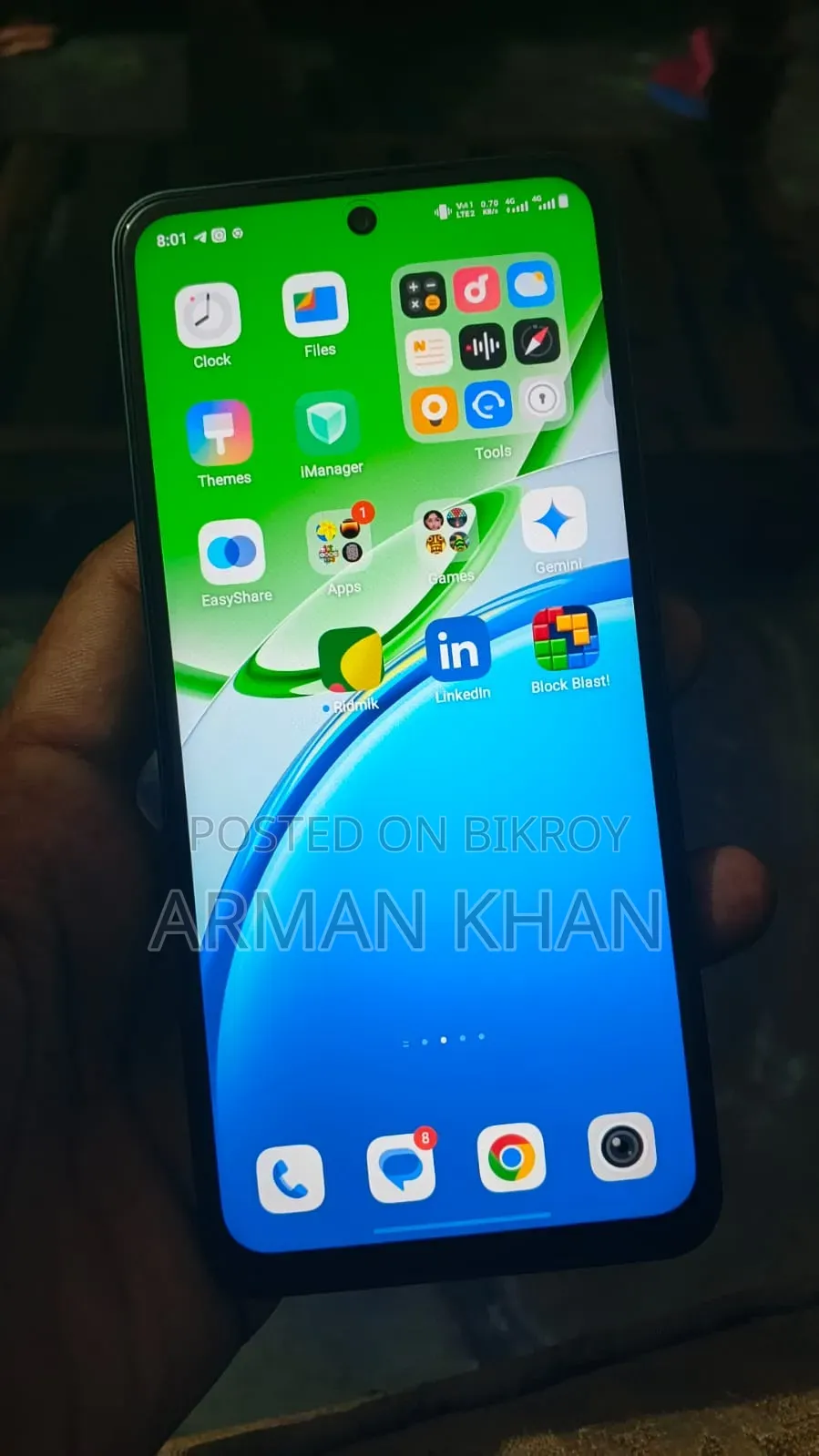 Vivo Y21d 128 GB Blue