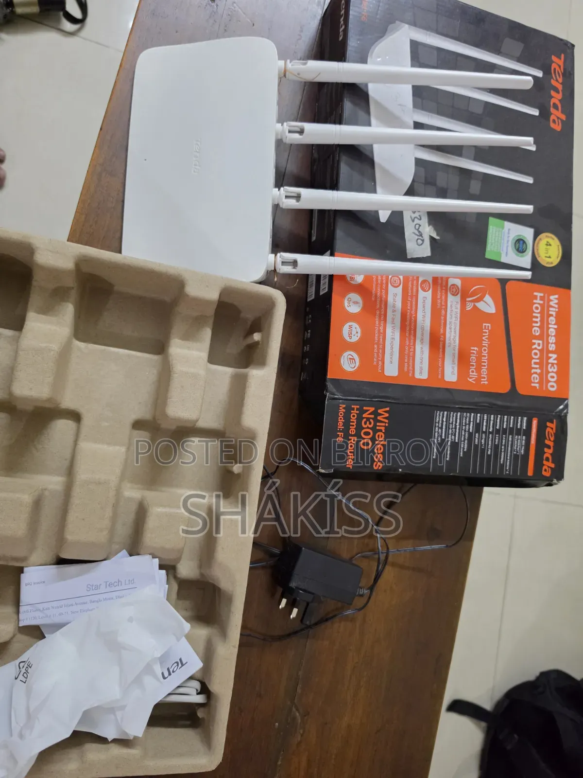 Tenda F6 300Mbps WiFi Router