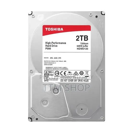 2tb Toshiba HDD
