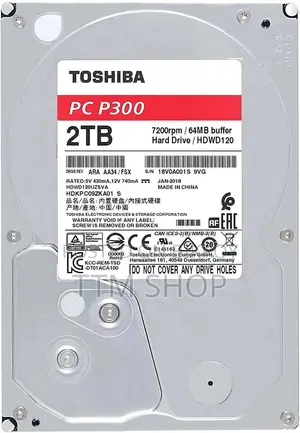 2tb Toshiba HDD