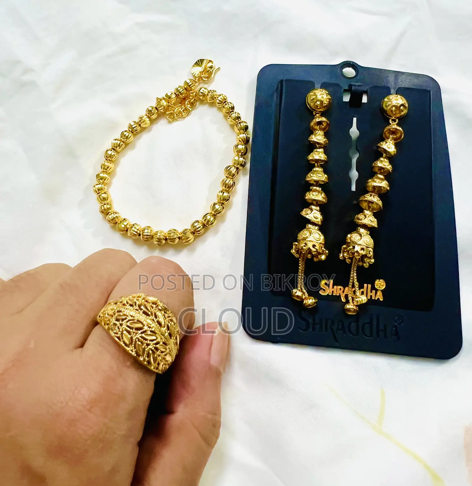 City Gold Jewellery Combo Set