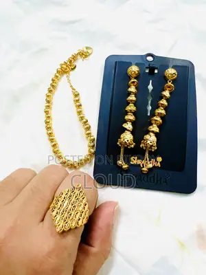 City Gold Jewellery Combo Set