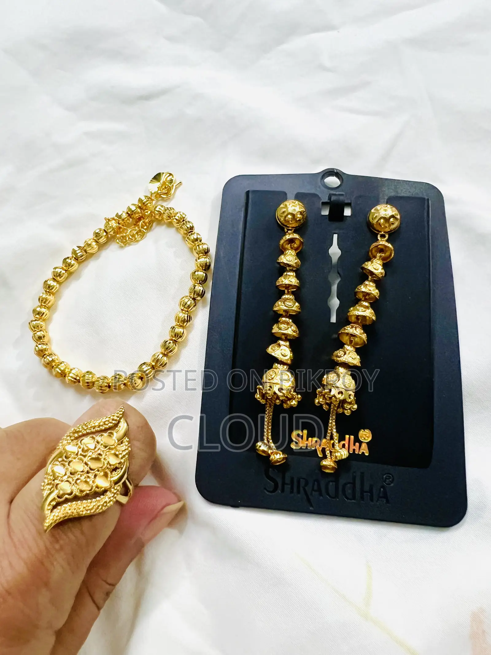 City Gold Jewellery Combo Set