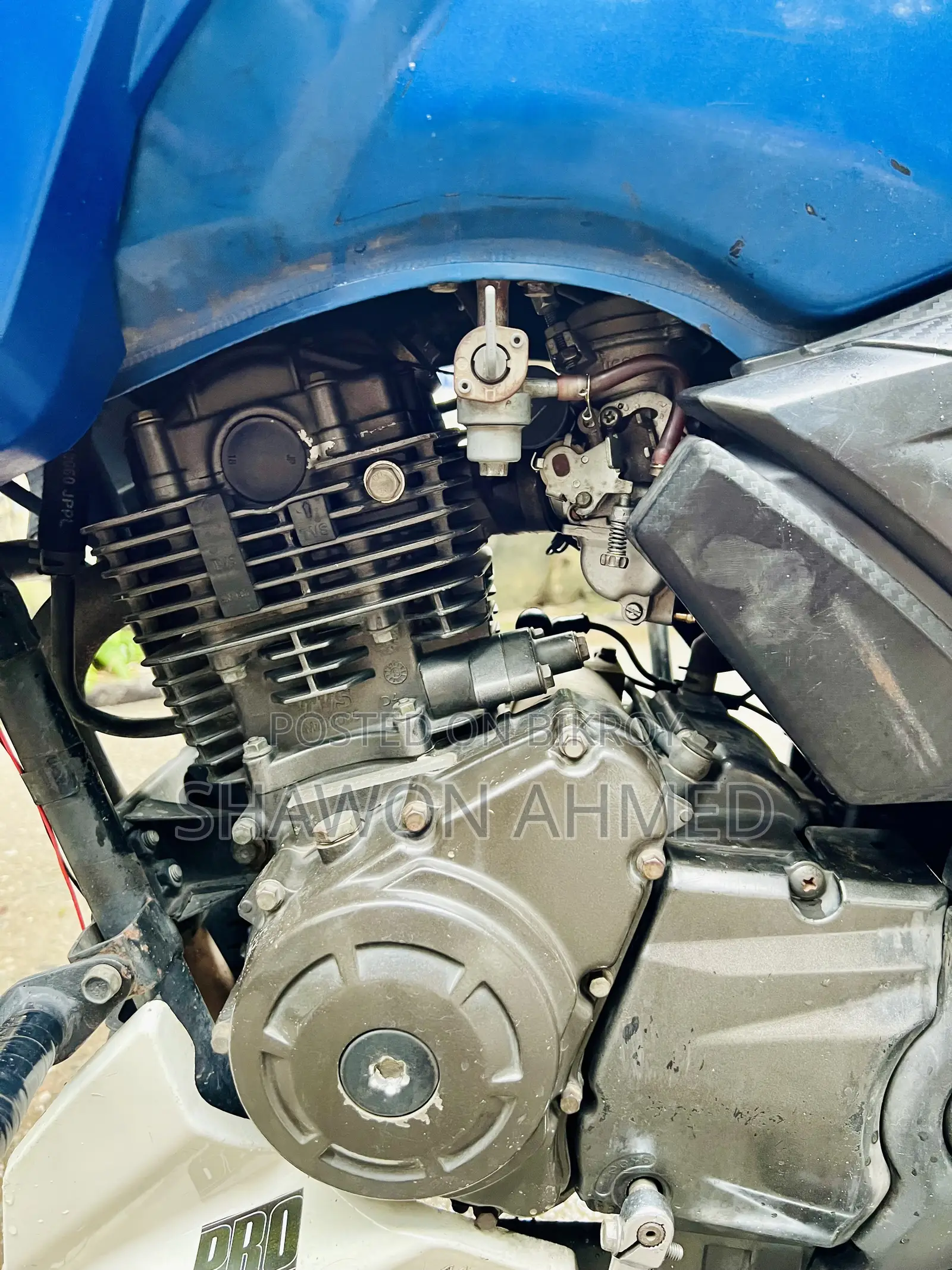 TVS Apache RTR 160 2V 2018 ব্লু