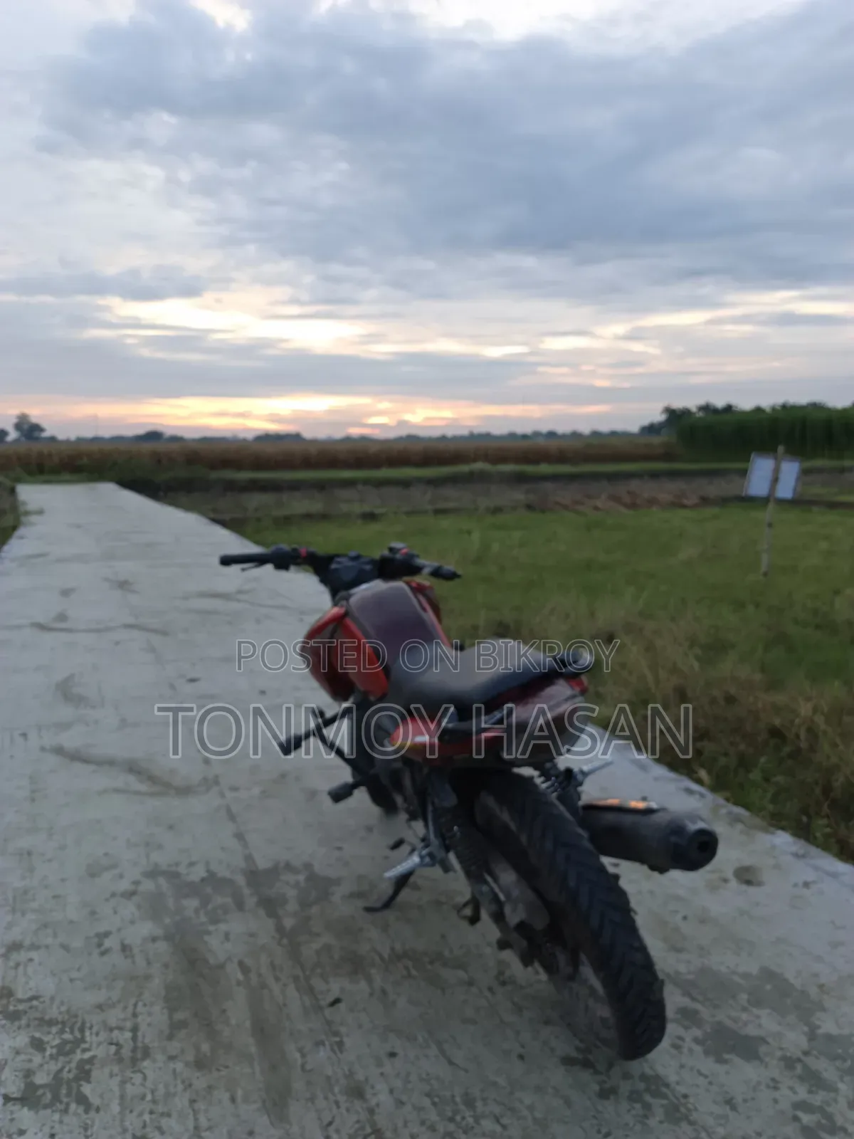 টিভিএস আপাচি আরটিআর ১৬০ টুভি ২০১৭ রেড