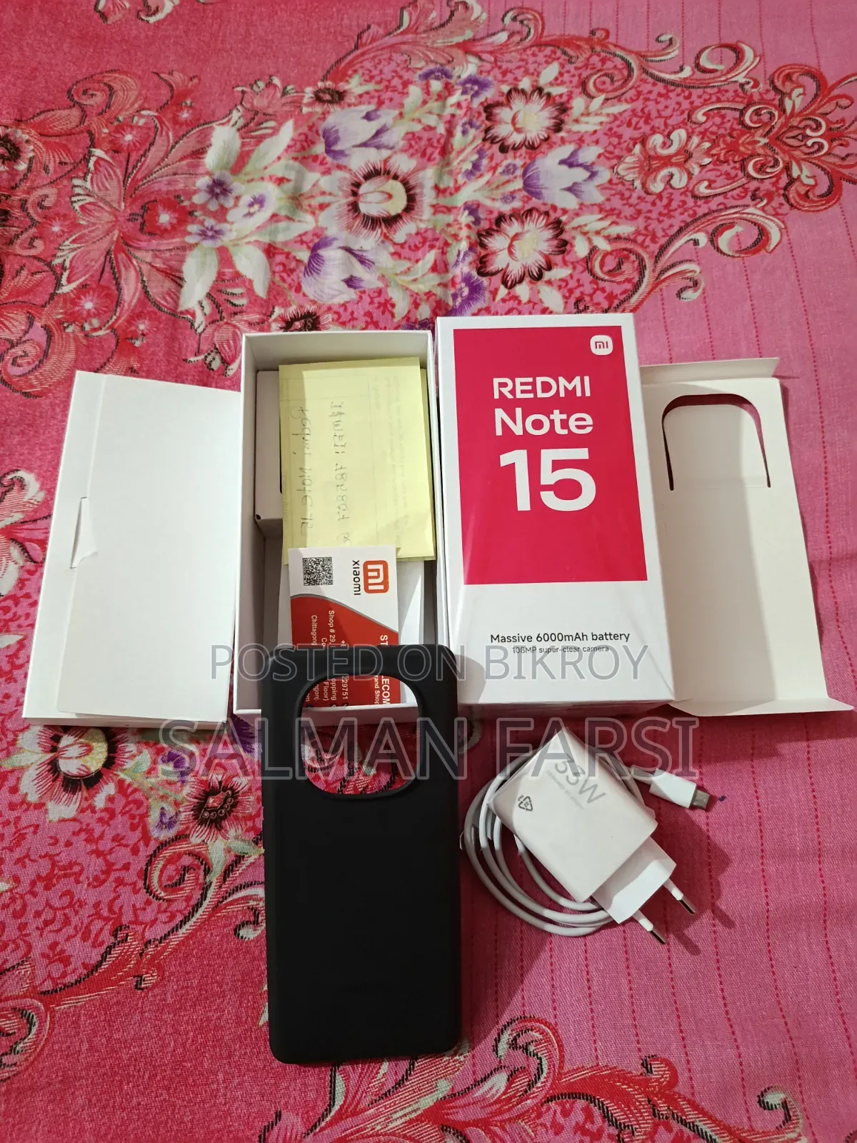 Xiaomi Redmi Note 15 256 GB Black
