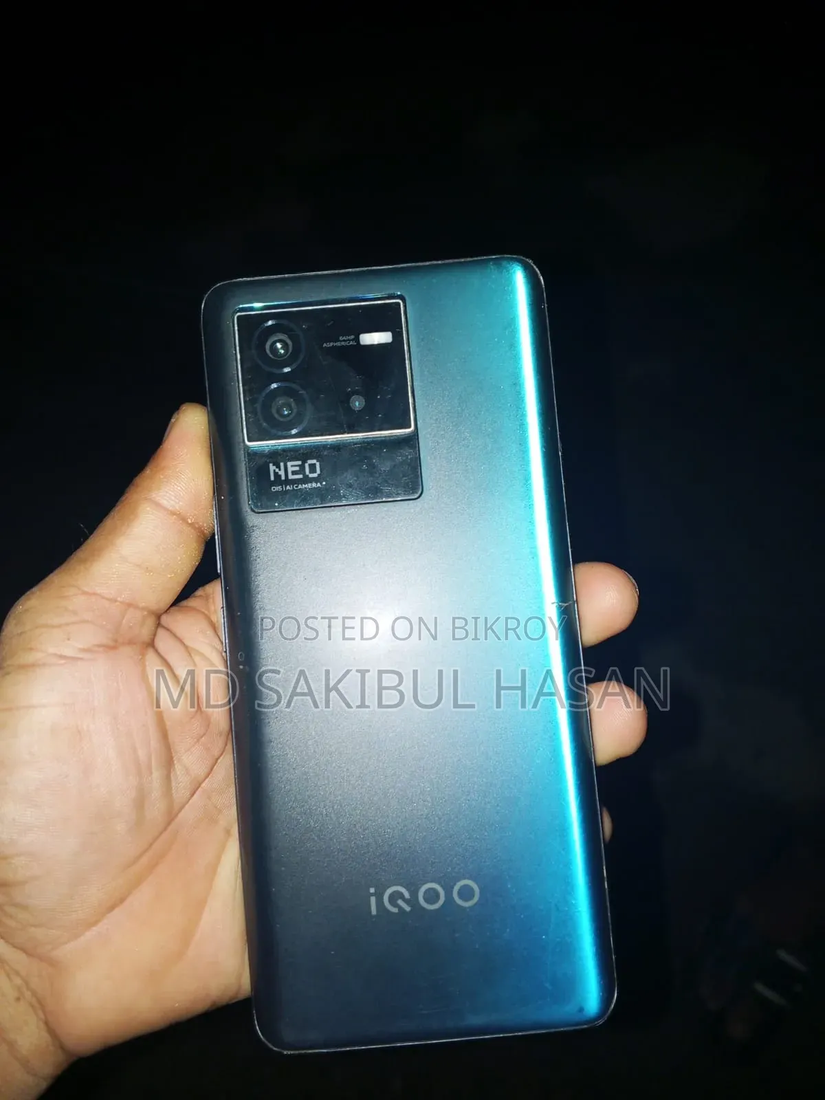 iQOO 8 GB Black