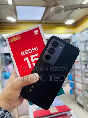 শাওমি রেডমি ১৫ ১২৮ জিবি ব্ল্যাক