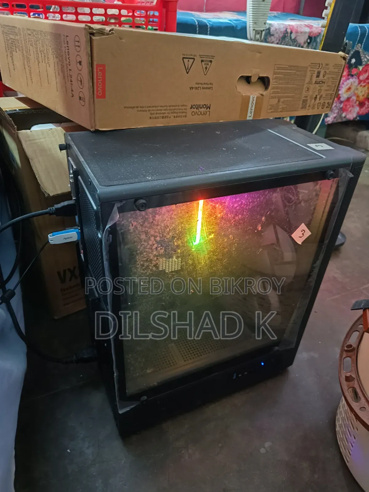 Desktop Computer 8GB AMD Ryzen 7 SSD 512GB