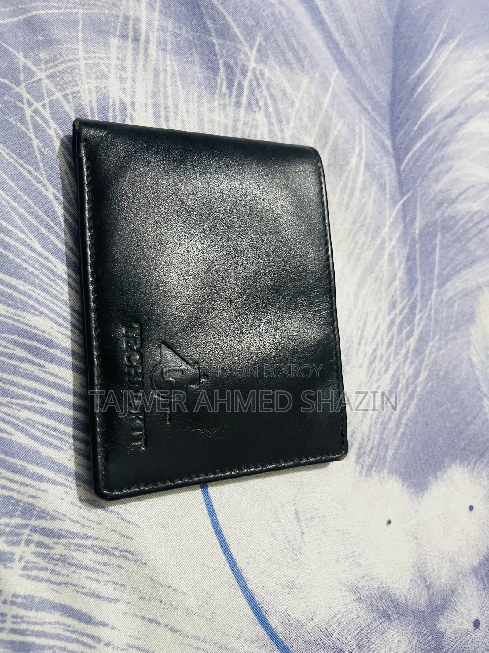 Black Leather Wallet for Men