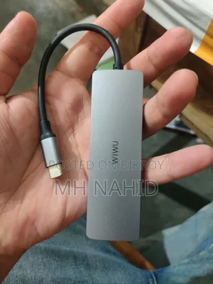 WiWU Alpha A440 Pro USB Type-C Hub for MacBook – 4 Port | Original
