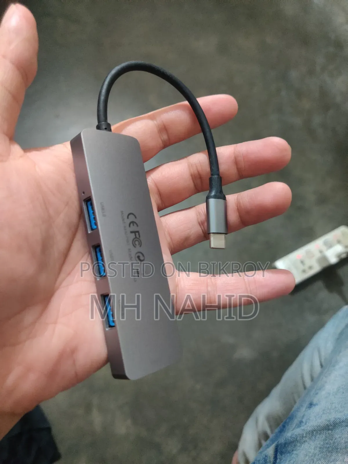 WiWU Alpha A440 Pro USB Type-C Hub for MacBook – 4 Port | Original