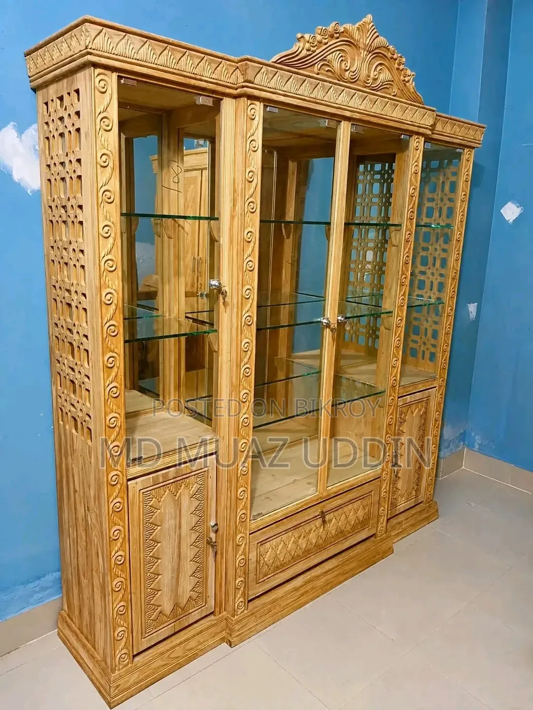 Chittagong Teak Wood Showcase