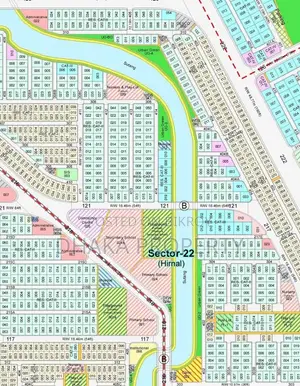30/54ft Corner Lake View 5 Katha South at Sector-22