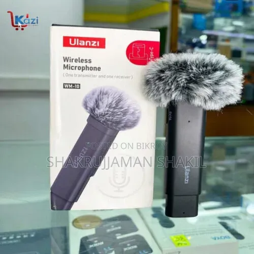 Ulanzi WM-10 লেভ্যালিয়ার ওয়্যারলেস মাইক্রোফোন