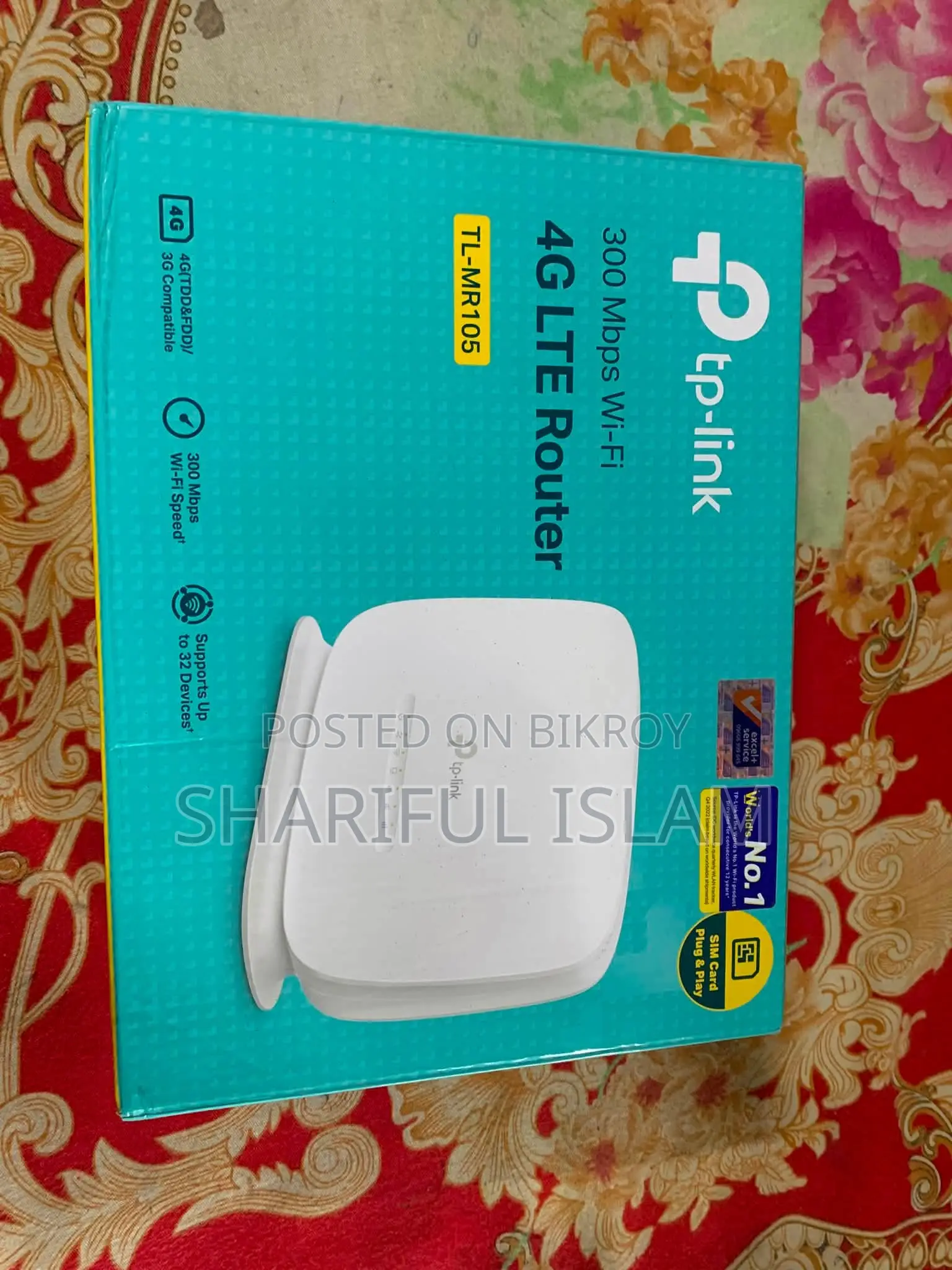 TP Link TL-MR105 Sim Router Full Fresh