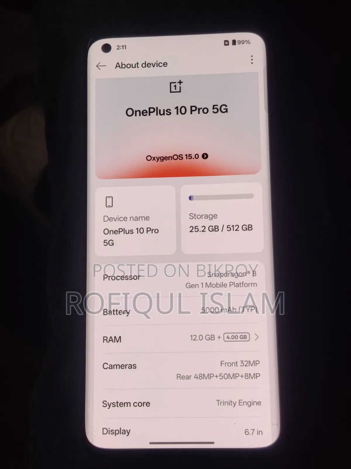 OnePlus 10 Pro 512 GB Black