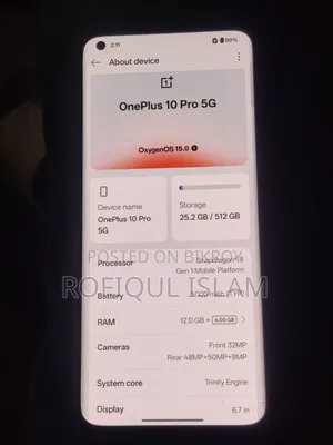 OnePlus 10 Pro 512 GB Black