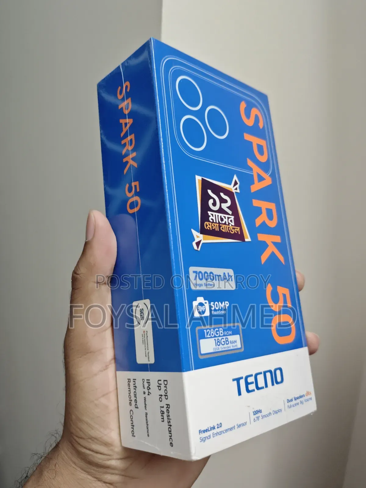 New Tecno Spark 50 128 GB