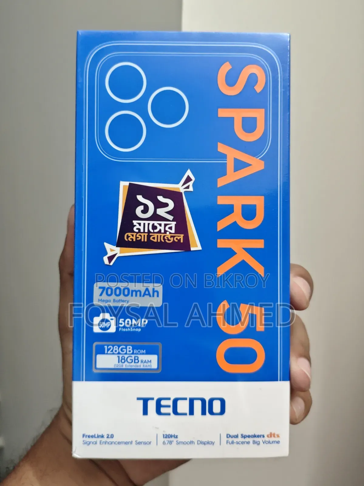 New Tecno Spark 50 128 GB