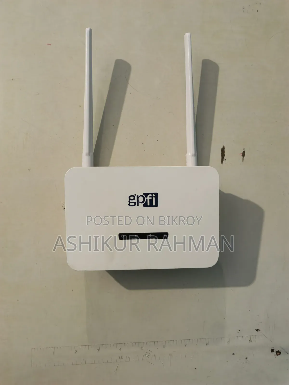 জিপিফাই রাউটার ১ মাস হইছে কিনছি টাকার প্রয়োজন এজন্য বিক্রি করতে চাচ্ছি