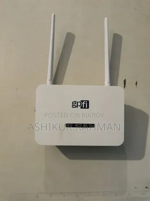 জিপিফাই রাউটার ১ মাস হইছে কিনছি টাকার প্রয়োজন এজন্য বিক্রি করতে চাচ্ছি