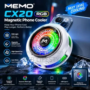 MEMO CX20 RGB Magnetic Phone Cooler