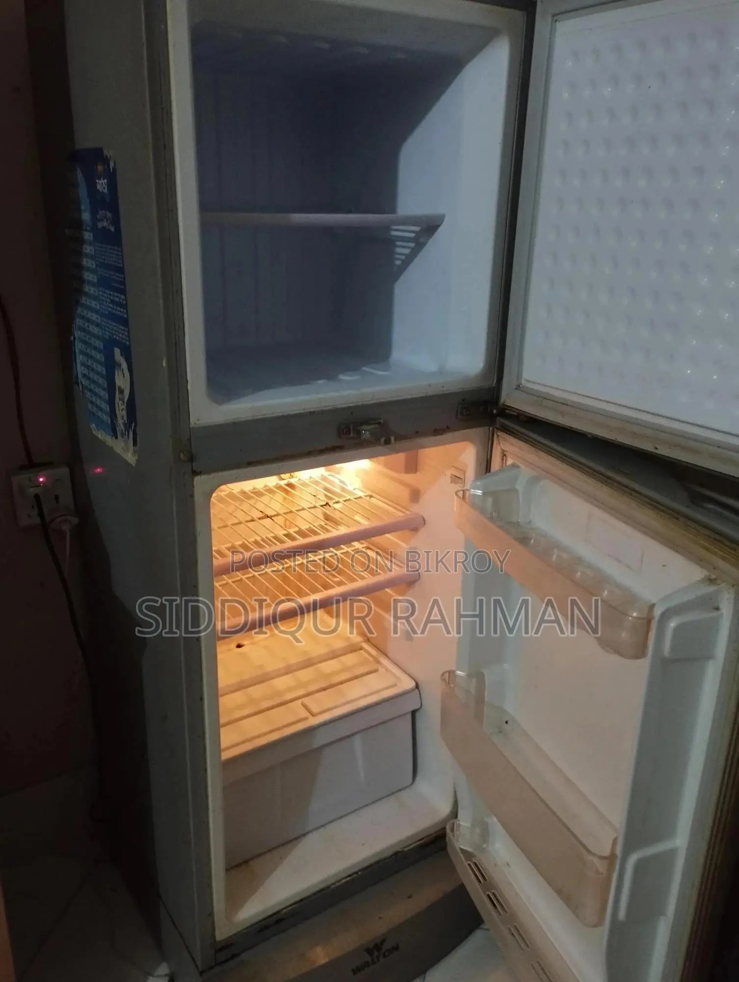 ১০০% ফ্রেশ ওয়াল্টন ৯ সিএফটি ফ্রিজ