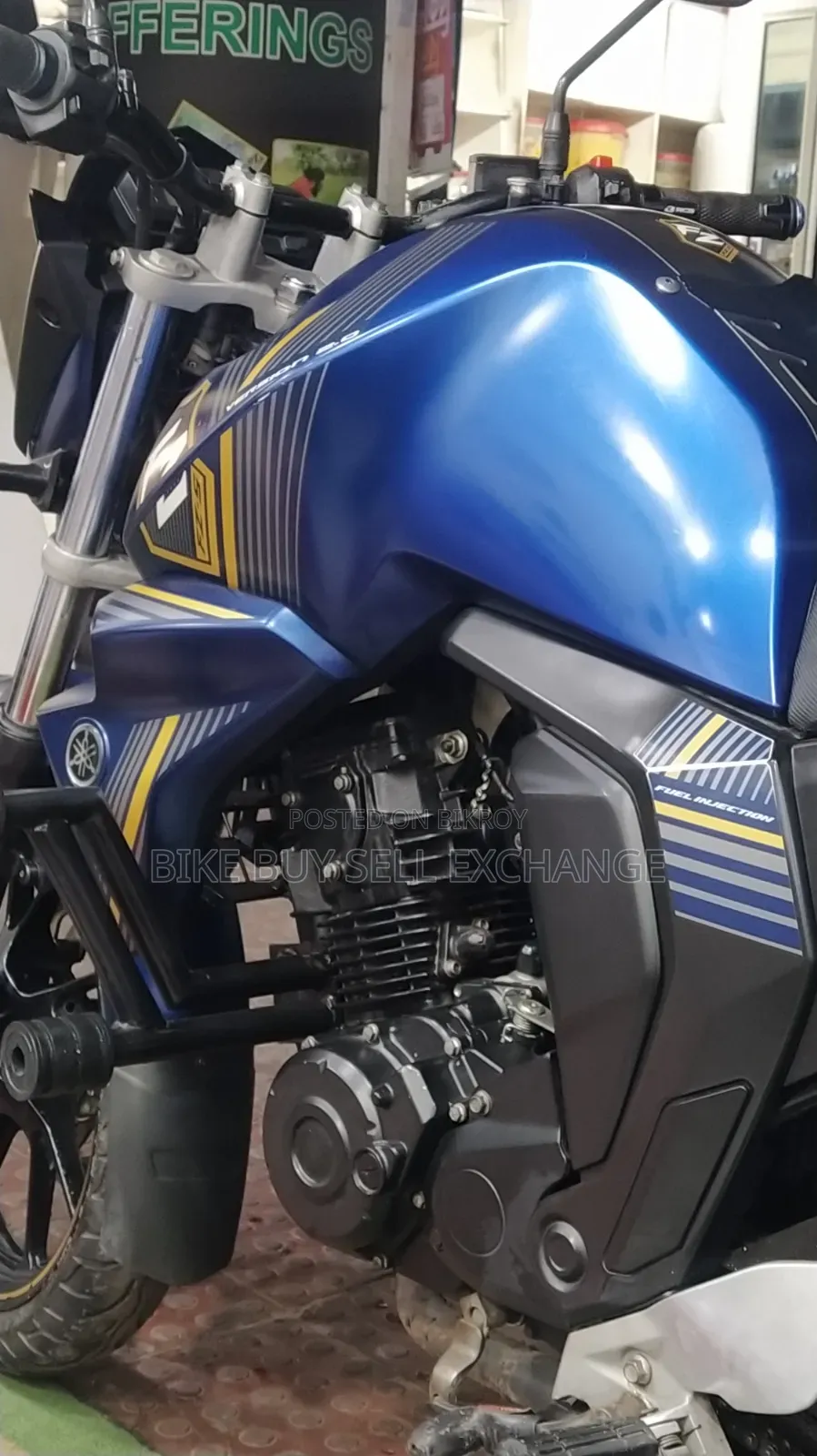 Yamaha FZS V2 2022 Blue