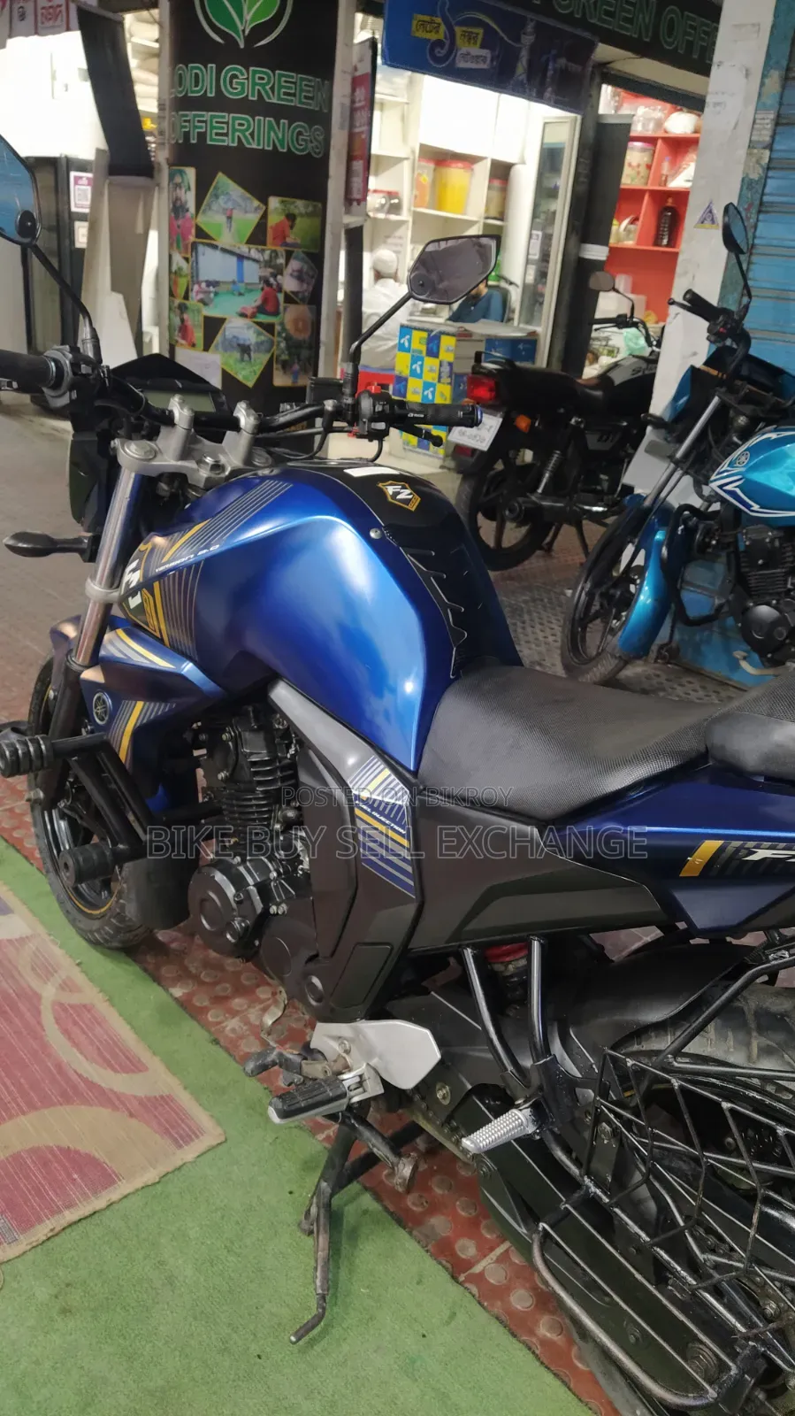 Yamaha FZS V2 2022 Blue