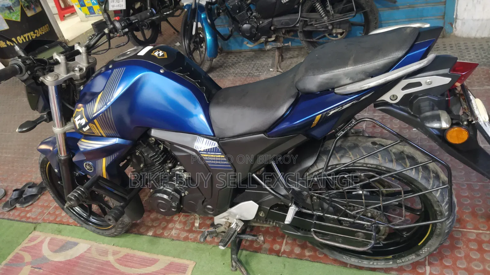 Yamaha FZS V2 2022 Blue