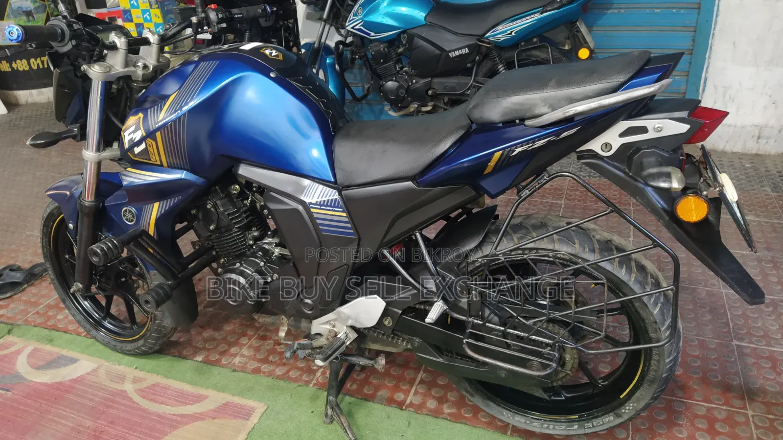 Yamaha FZS V2 2022 Blue