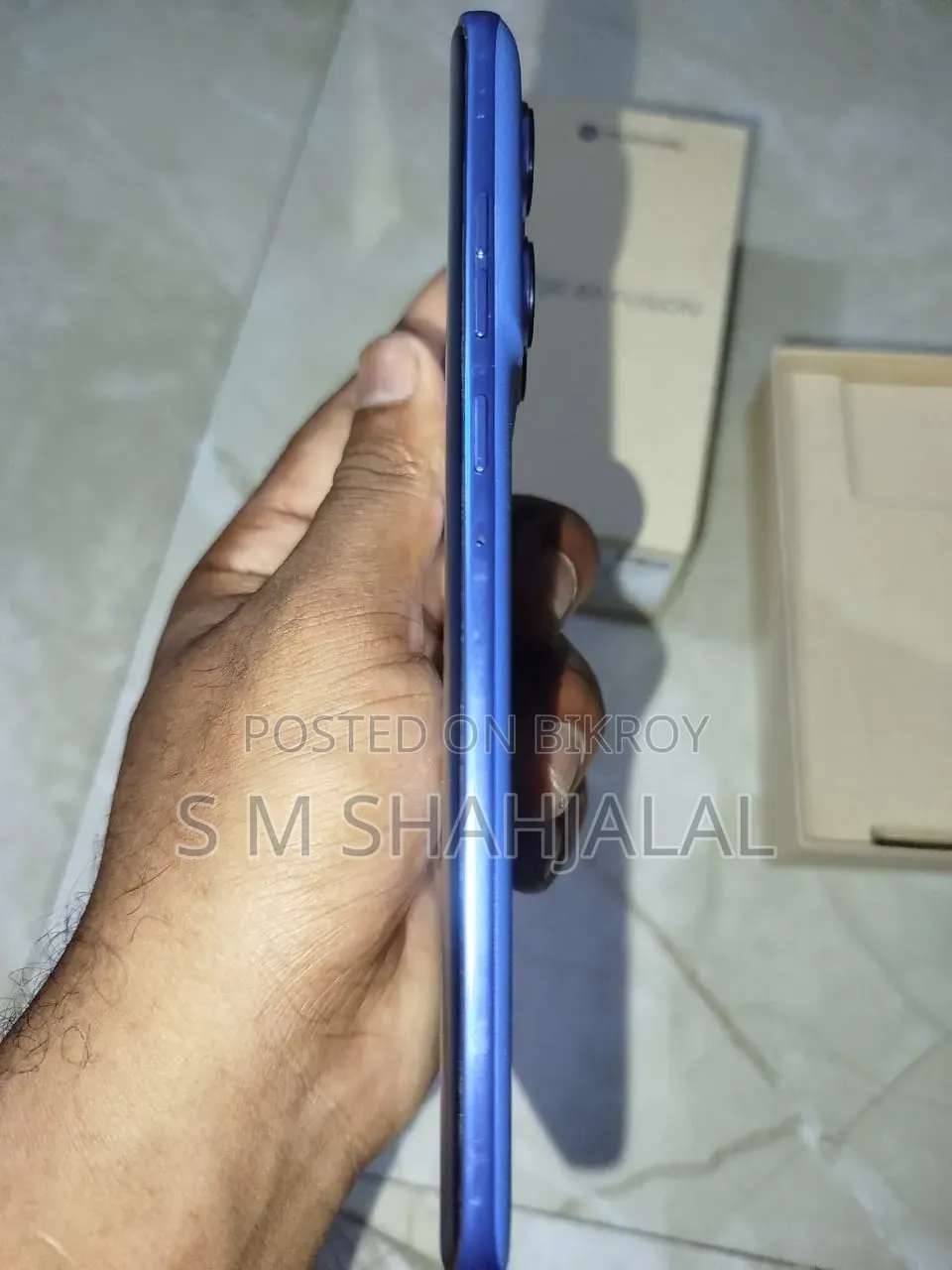 মটোরোলা এজ ৬০ ফিউশন ২৫৬ জিবি নীল