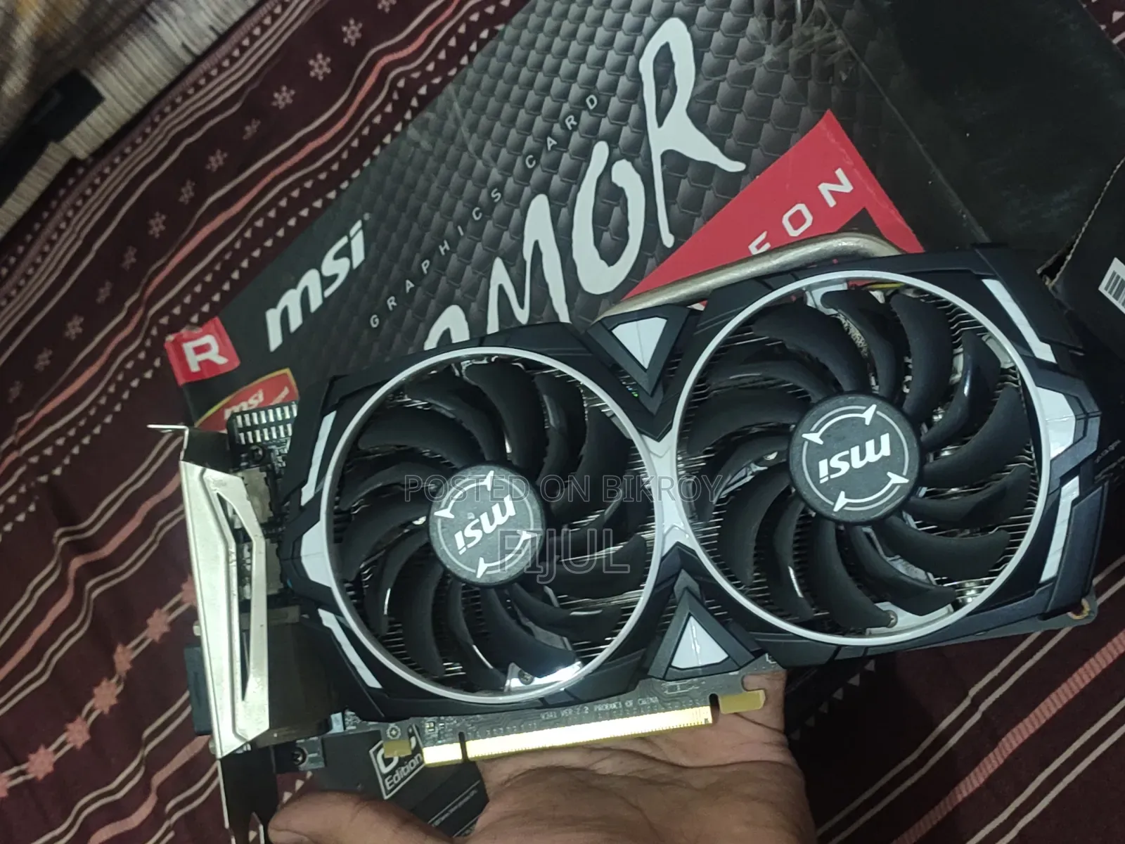 Msi Radeon Rx 570 Armor 8g Oc Gddr5 Graphics Card