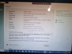 Laptop HP 4GB Intel Core i3 HDD+SSD 1TB