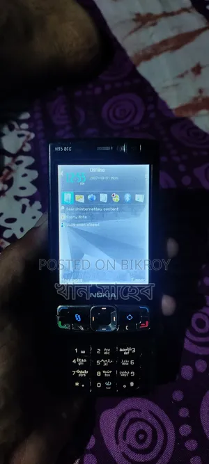 নোকিয়া এন৯৫ ৮জিবি ৮ জিবি ব্ল্যাক