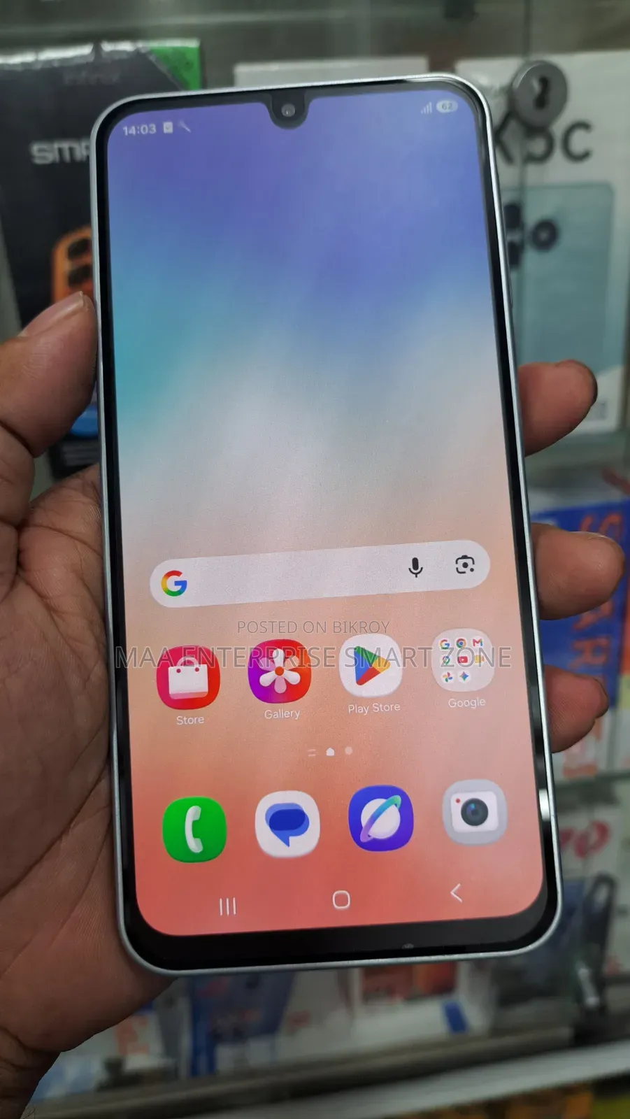 স্যামসাং গ্যালাক্সি এম১৭ ৫জি ১২৮ জিবি পার্পল