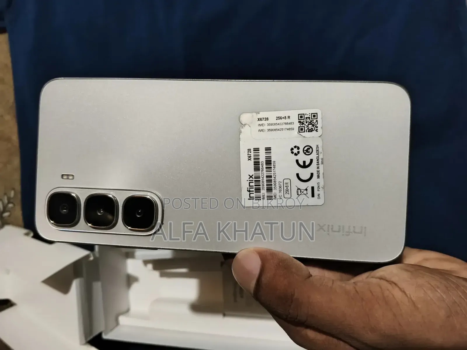 Infinix Hot 60i 256 GB White