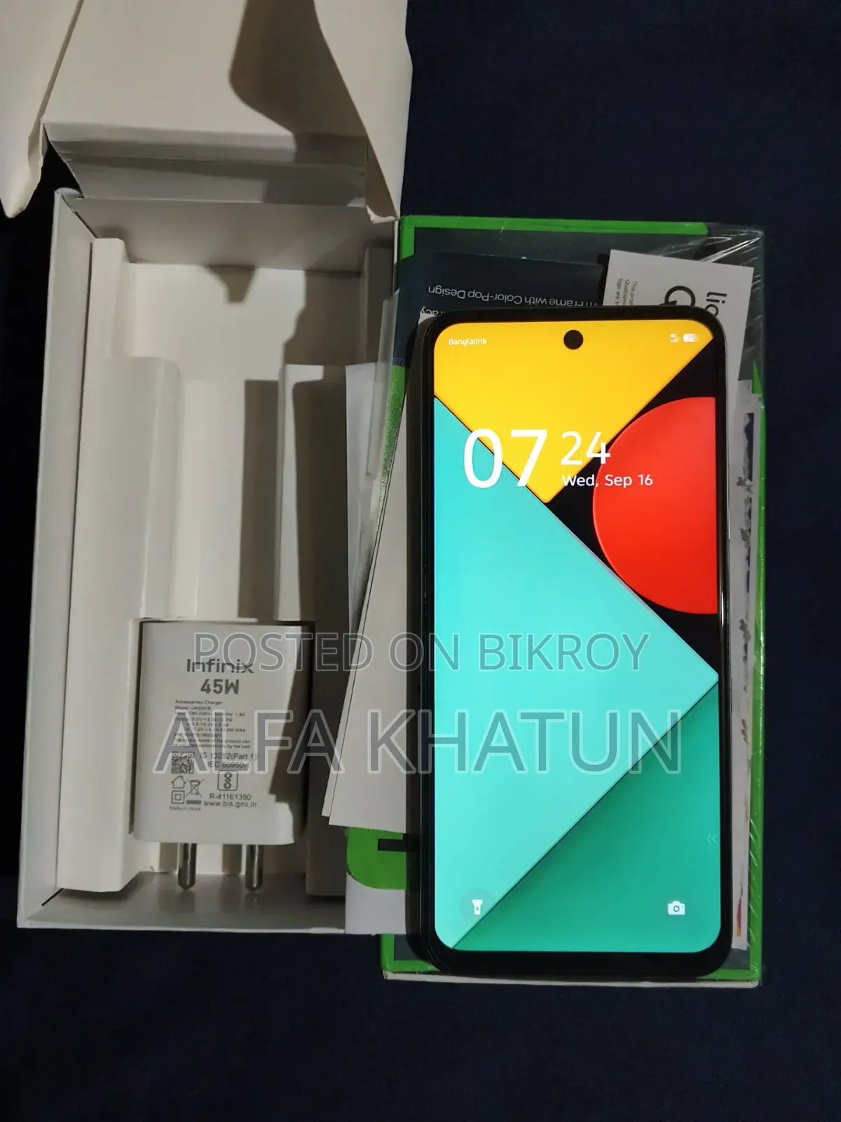 Infinix Hot 60i 256 GB White