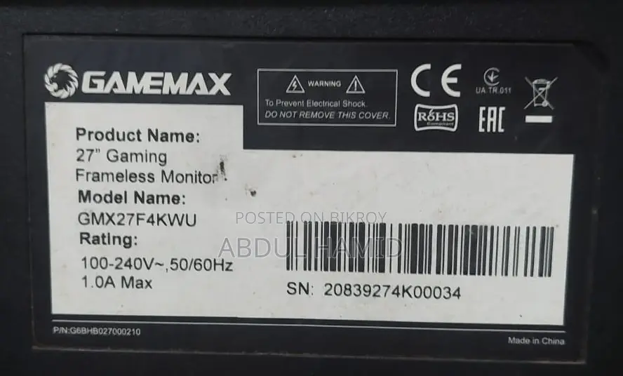 Gamemax 4k Monitor